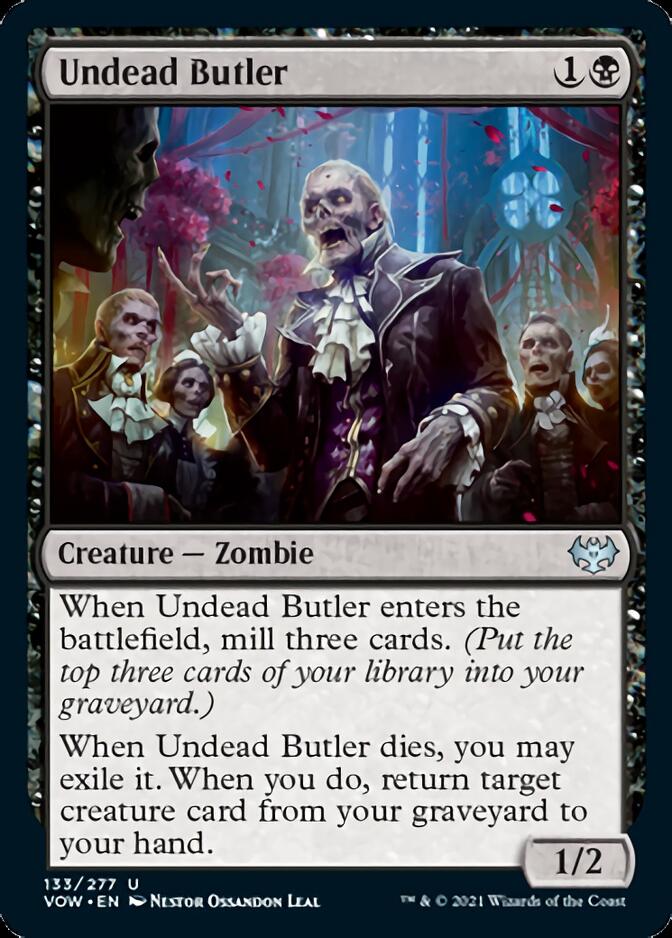 Undead Butler [Innistrad: Crimson Vow] (VOW 133)