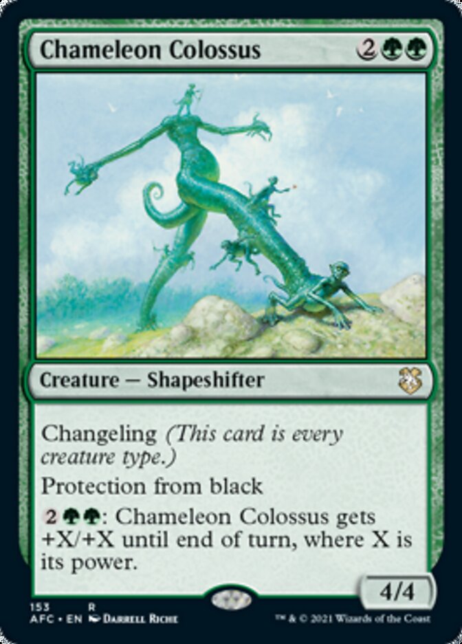 Chameleon Colossus [Dungeons & Dragons: Adventures in the Forgotten Realms Commander] (AFC 153)