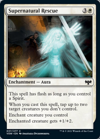 Supernatural Rescue [Innistrad: Crimson Vow] (VOW 37)