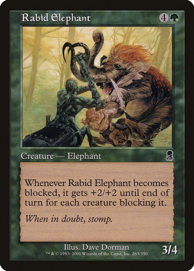 Rabid Elephant [Odyssey] (ODY 263)