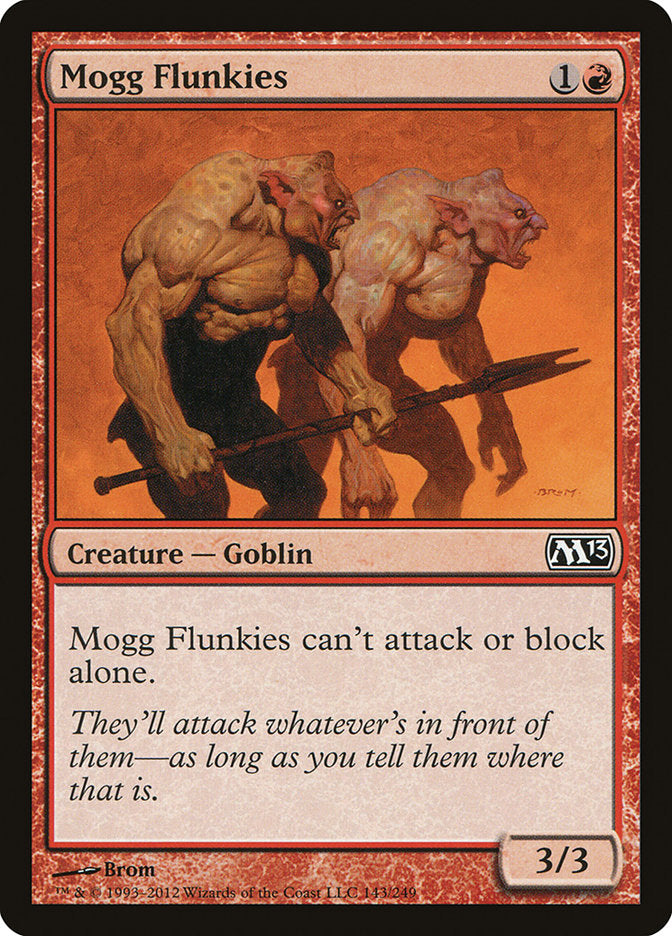 Mogg Flunkies [Magic 2013] (M13 143)