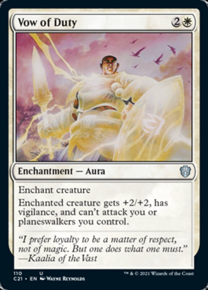 Vow of Duty [Commander 2021] (C21 110)