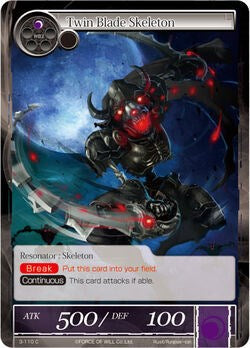 Twin Blade Skeleton (3-110) [The Shaft of Light of Valhalla]