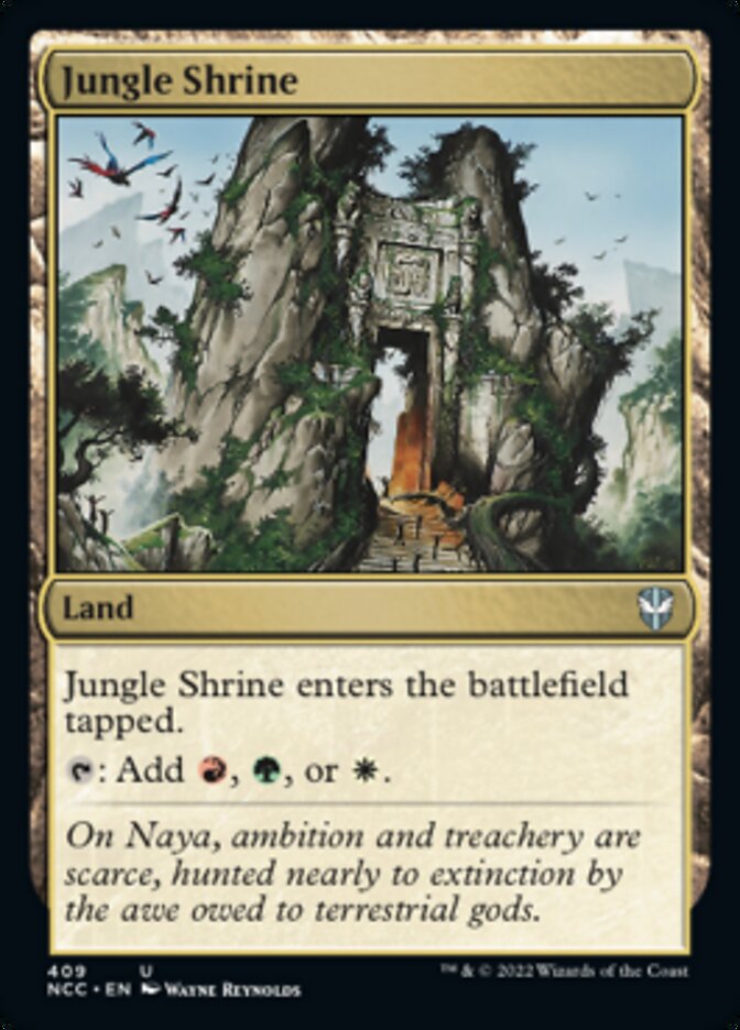 Jungle Shrine [Streets of New Capenna Commander] (NCC 409)