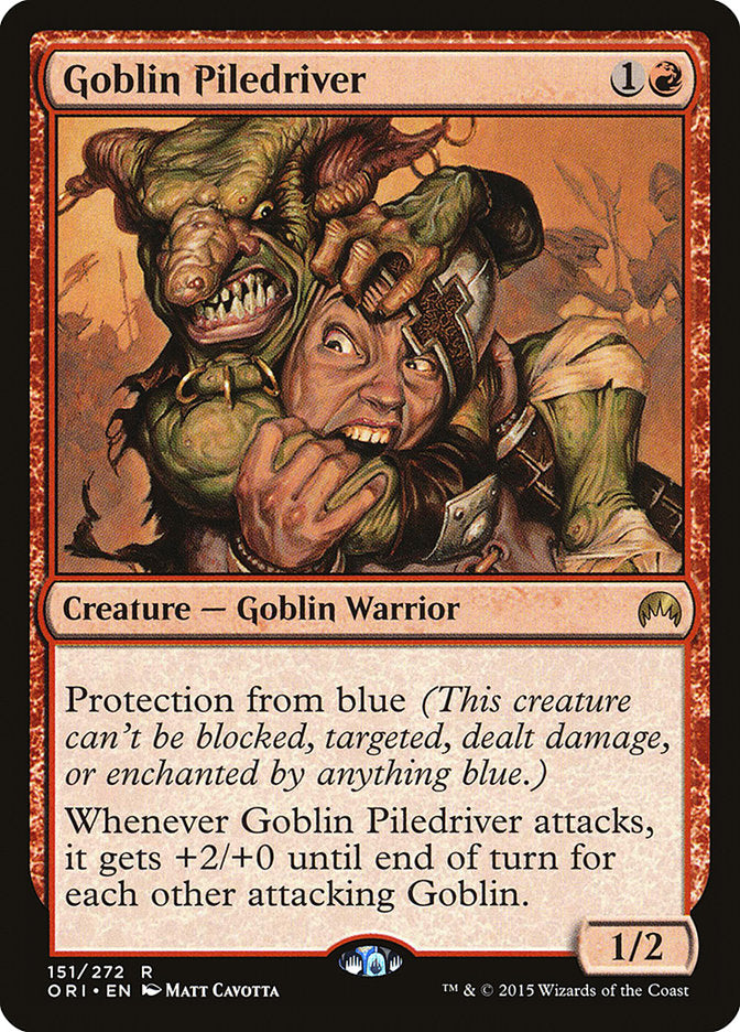 Goblin Piledriver [Magic Origins] (ORI 151)