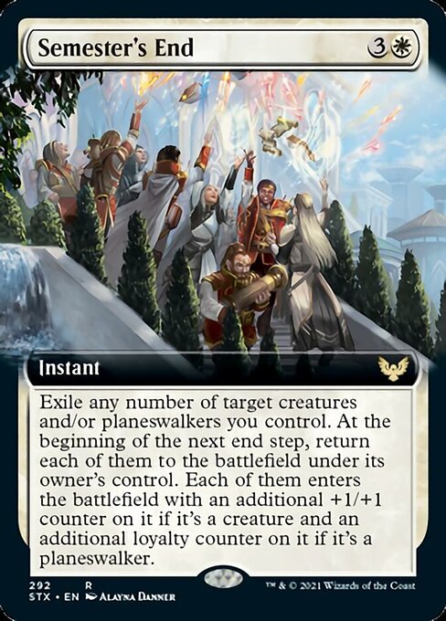 Semester's End (Extended) [Strixhaven: School of Mages] (STX 292)