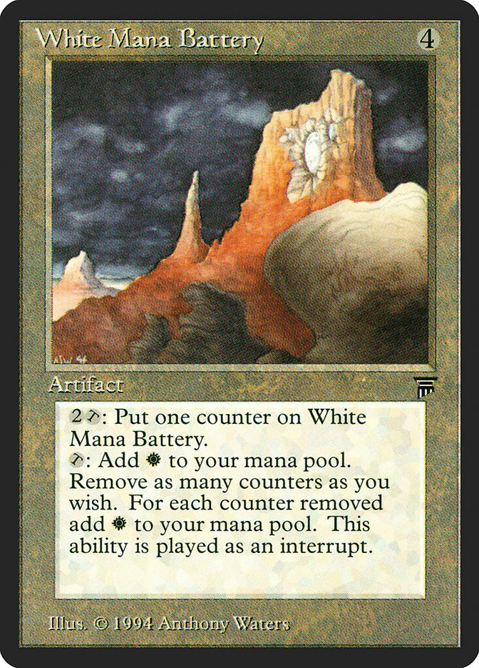 White Mana Battery [Legends] (LEG 299)