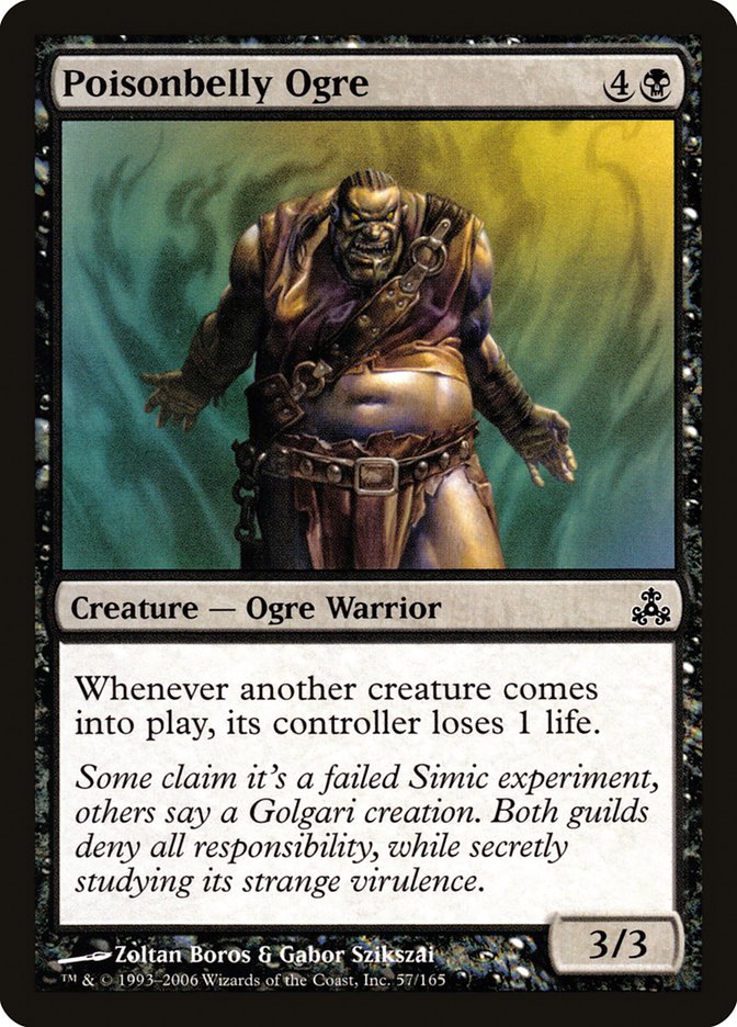 Poisonbelly Ogre [Guildpact] (GPT 57)