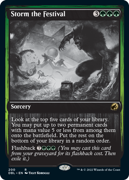 Storm the Festival [Innistrad: Double Feature] (DBL 200)