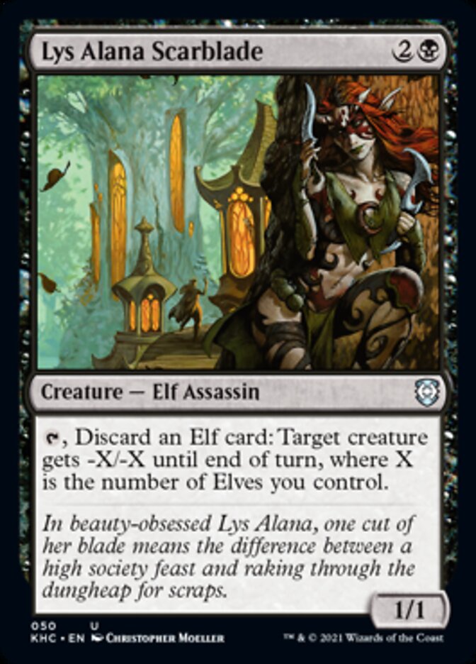 Lys Alana Scarblade [Kaldheim Commander] (KHC 50)