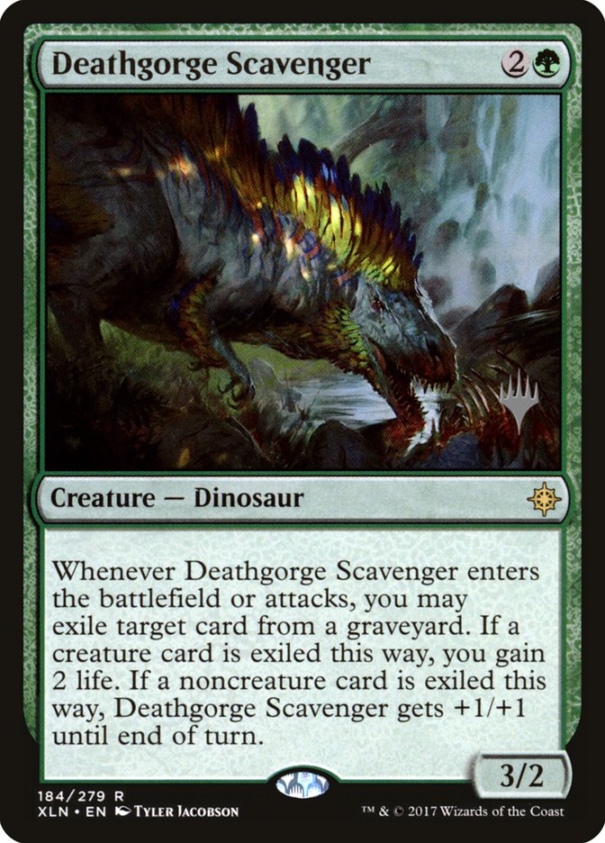 Deathgorge Scavenger (Promo Pack) [Ixalan Promos] (PXLN 184P)