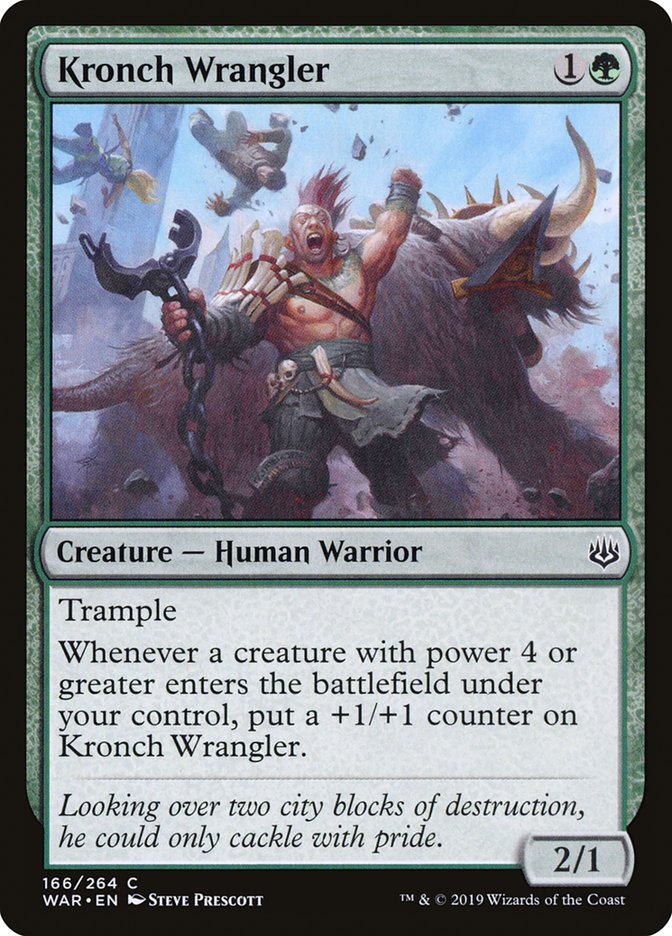 Kronch Wrangler [War of the Spark] (WAR 166)