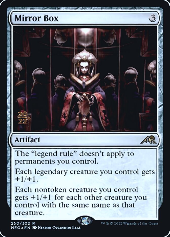 Mirror Box [Kamigawa: Neon Dynasty Prerelease Promos] (PNEO 250)