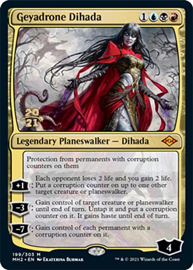 Geyadrone Dihada [Modern Horizons 2 Prerelease Promos] (PMH2 199)