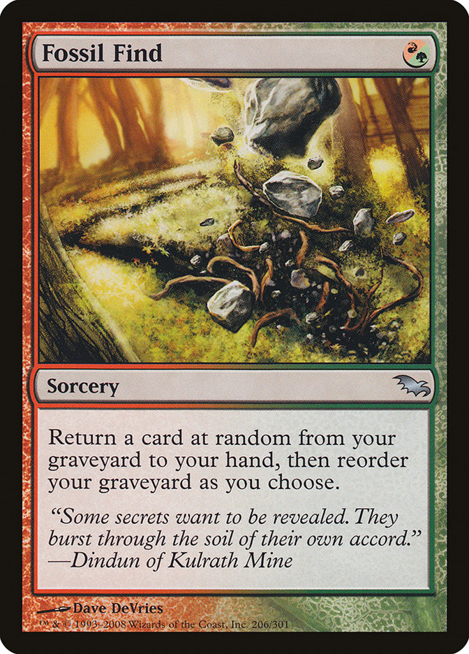 Fossil Find [Shadowmoor] (SHM 206)