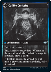 Mischievous Catgeist // Catlike Curiosity [Innistrad: Double Feature] (DBL 336)