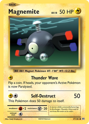 Magnemite (37/108) [XY: Evolutions]