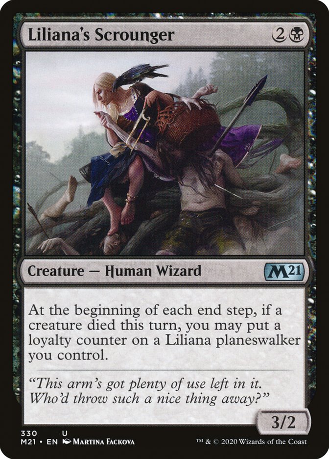 Liliana's Scrounger [Core Set 2021] (M21 330)