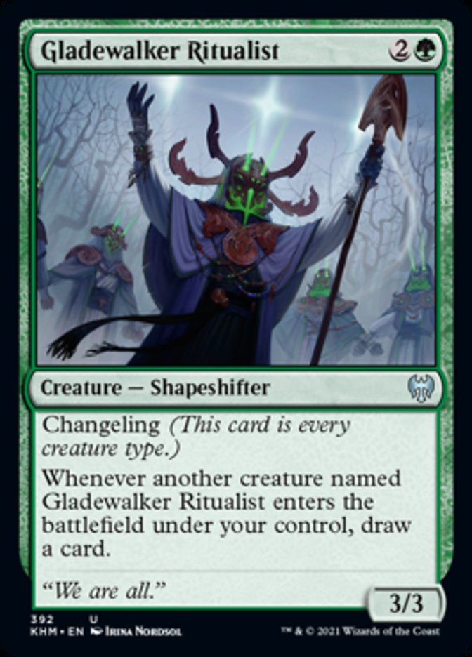 Gladewalker Ritualist [Kaldheim] (KHM 392)