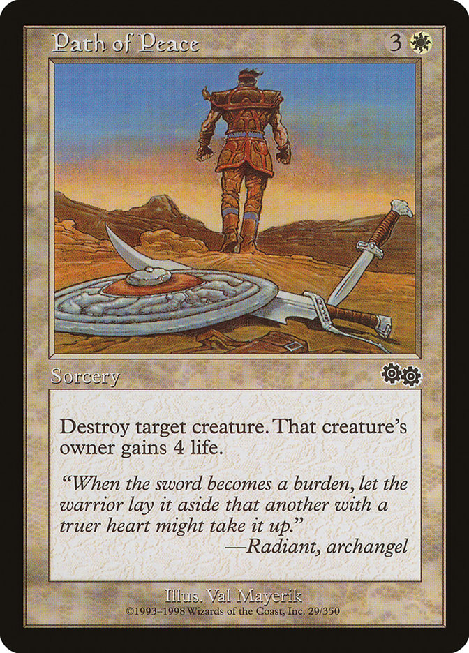 Path of Peace [Urza's Saga] (USG 29)