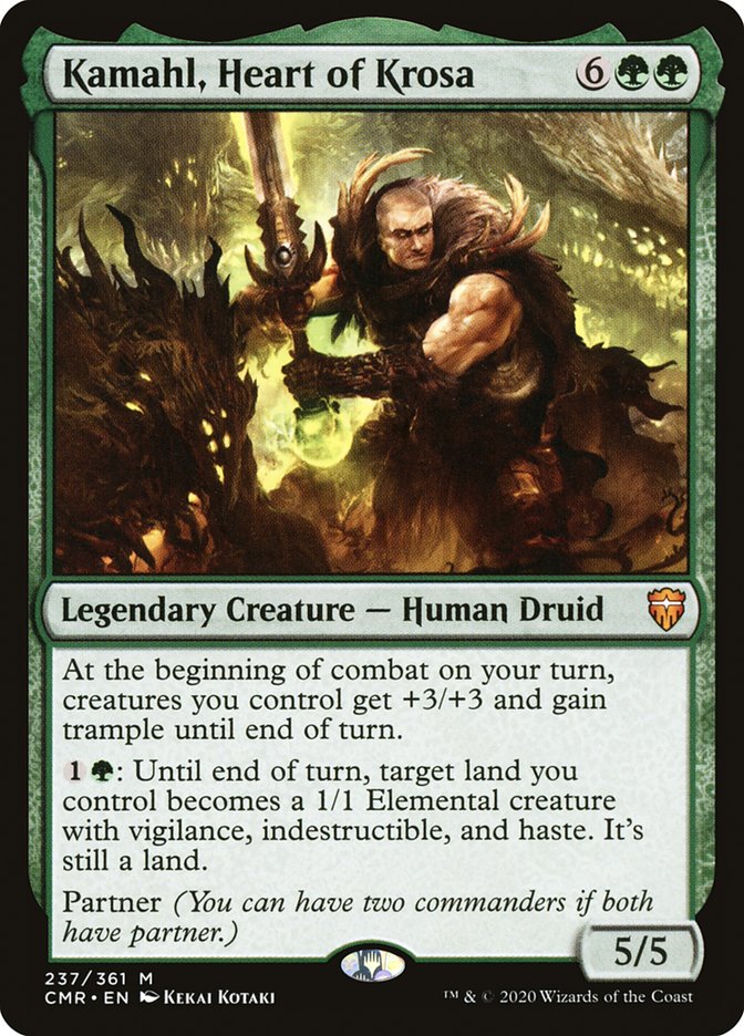 Kamahl, Heart of Krosa [Commander Legends] (CMR 237)