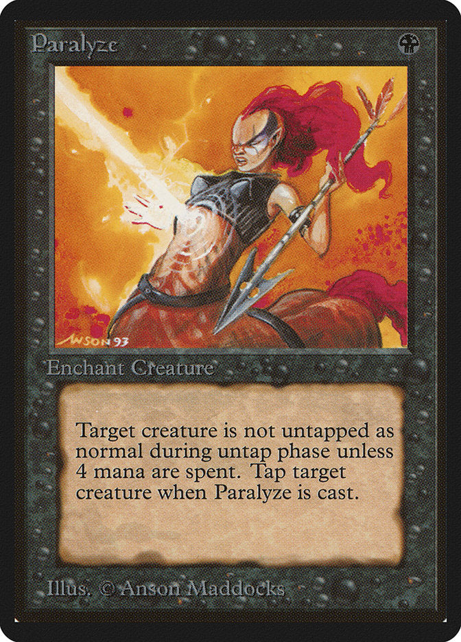 Paralyze [Limited Edition Beta] (LEB 120)