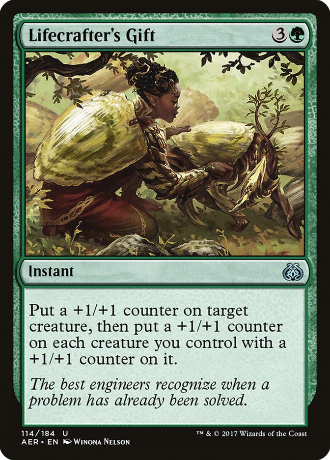 Lifecrafter's Gift [Aether Revolt] (AER 114)