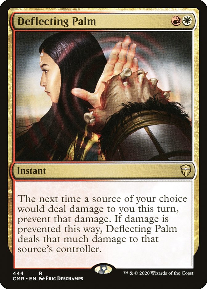 Deflecting Palm [Commander Legends] (CMR 444)