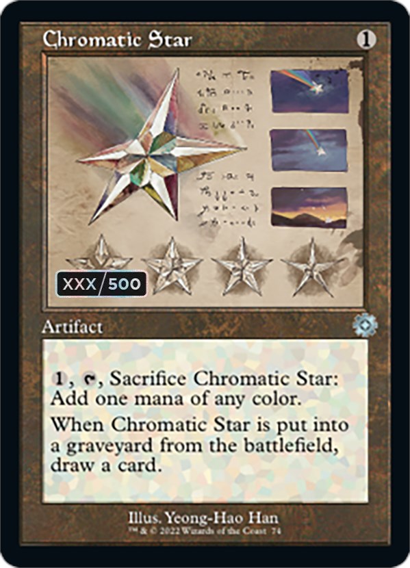Chromatic Star (Schematic) (Serial Numbered) [The Brothers' War Retro Artifacts]