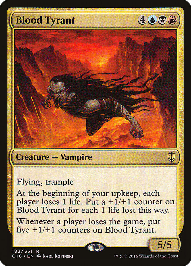 Blood Tyrant [Commander 2016] (C16 183)