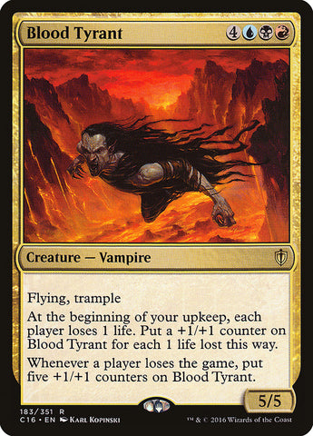 Blood Tyrant [Commander 2016] (C16 183)