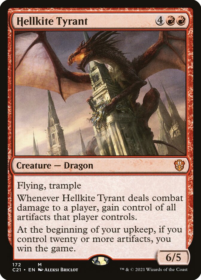 Hellkite Tyrant [Commander 2021] (C21 172)