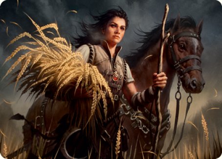 Ambitious Farmhand Art Card [Innistrad: Midnight Hunt Art Series] (AMID 11)