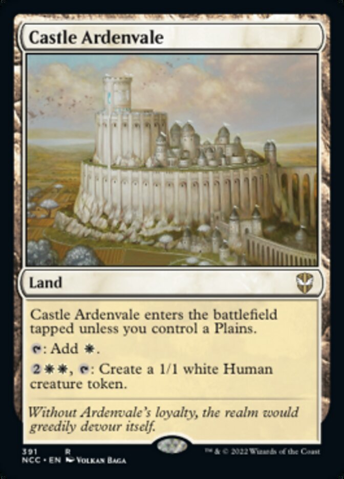 Castle Ardenvale [Streets of New Capenna Commander] (NCC 391)