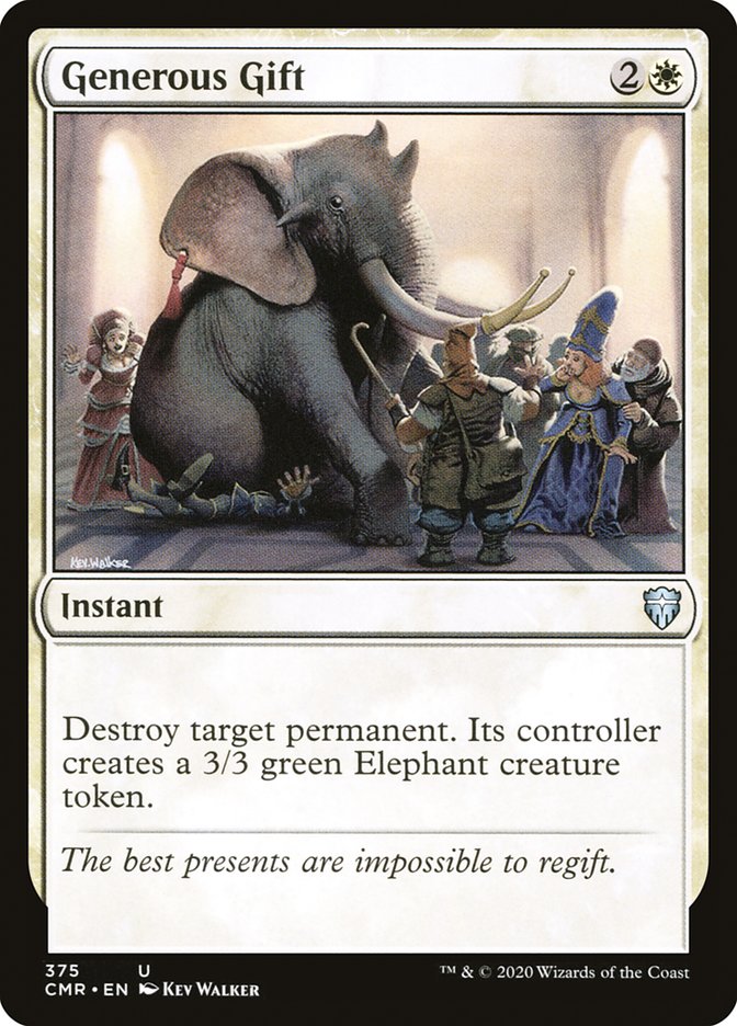 Generous Gift [Commander Legends] (CMR 375)