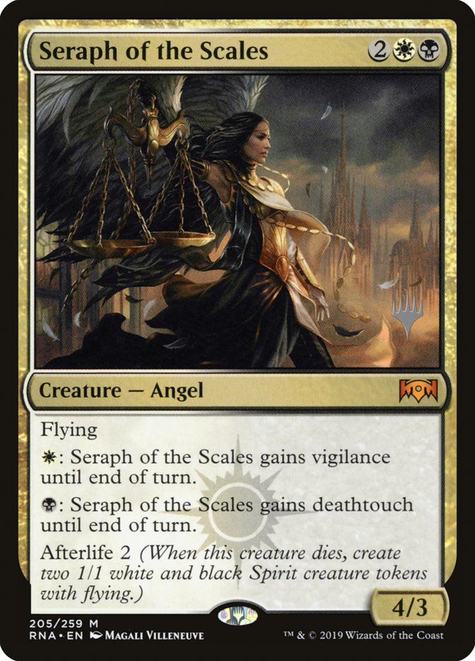 Seraph of the Scales (Promo Pack) [Ravnica Allegiance Promos] (PRNA 205P)