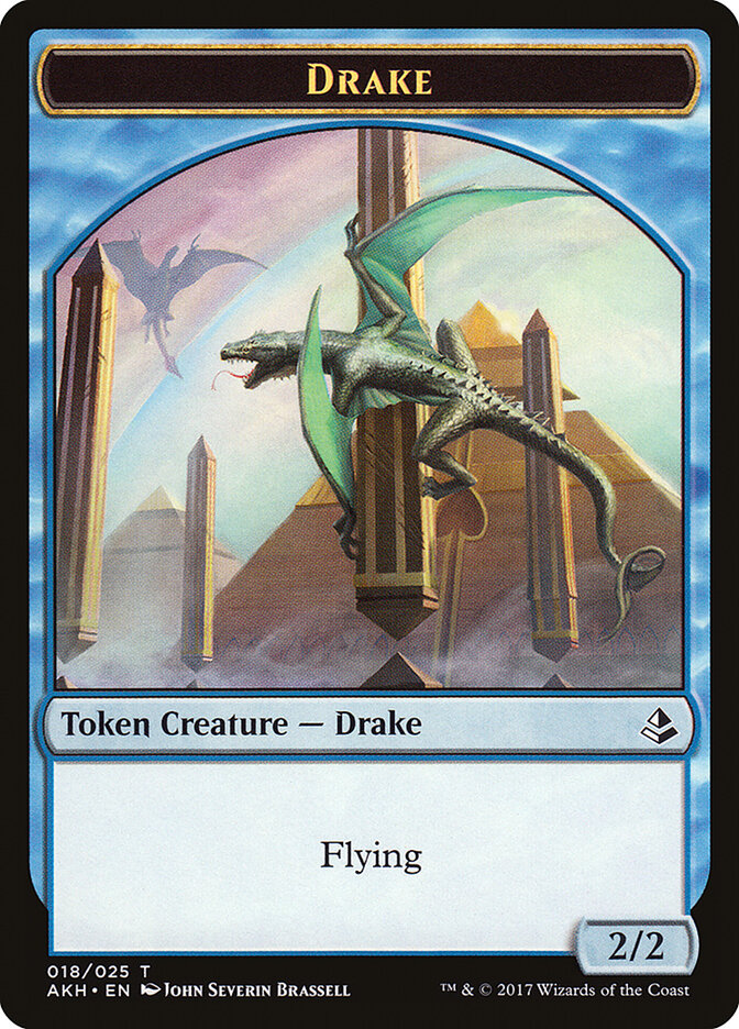 Anointer Priest // Drake Token [Amonkhet Tokens]