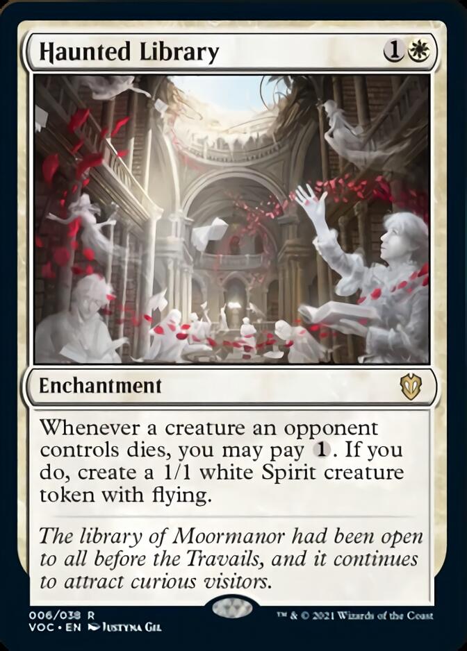 Haunted Library [Innistrad: Crimson Vow Commander] (VOC 6)