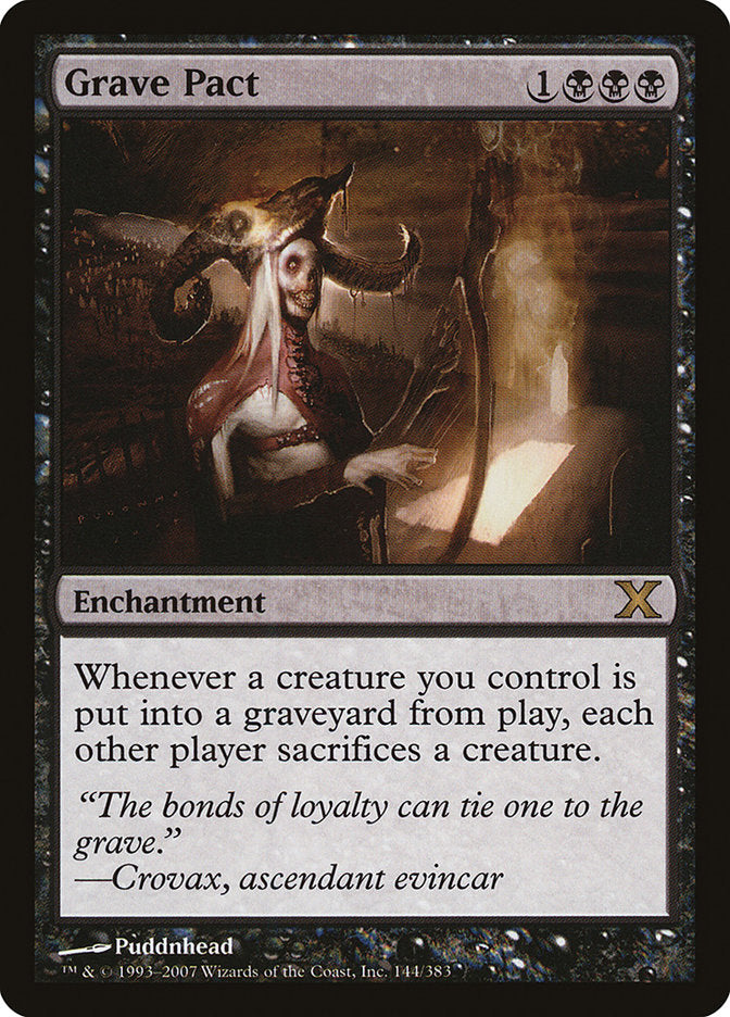 Grave Pact [Tenth Edition] (10E 144)