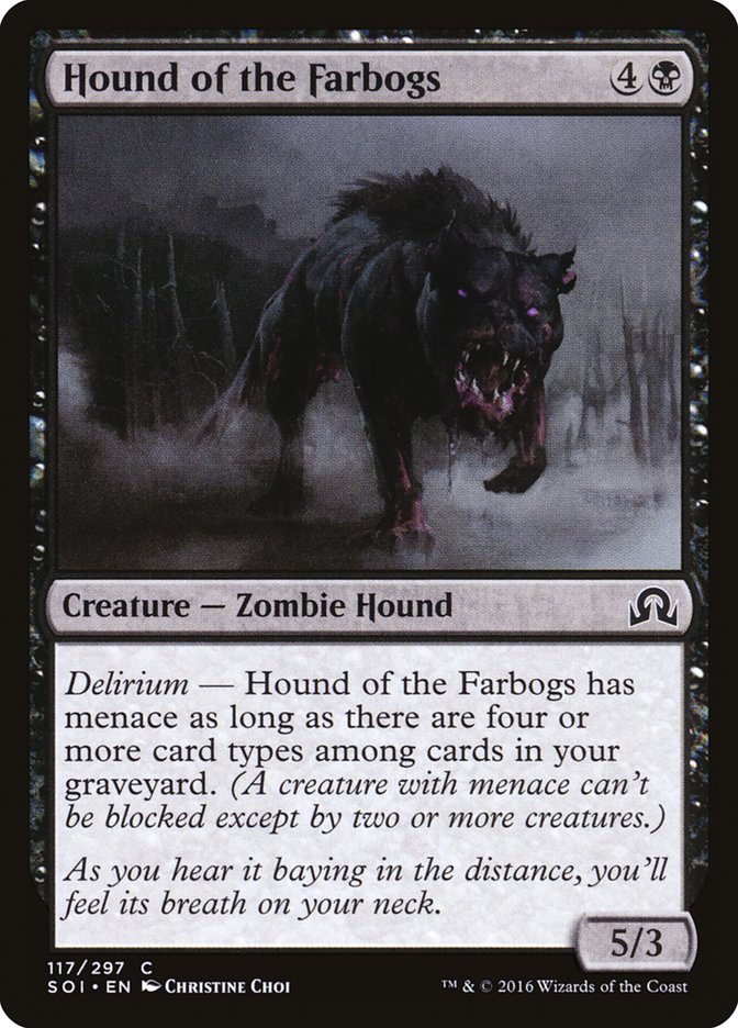 Hound of the Farbogs [Shadows over Innistrad] (SOI 117)
