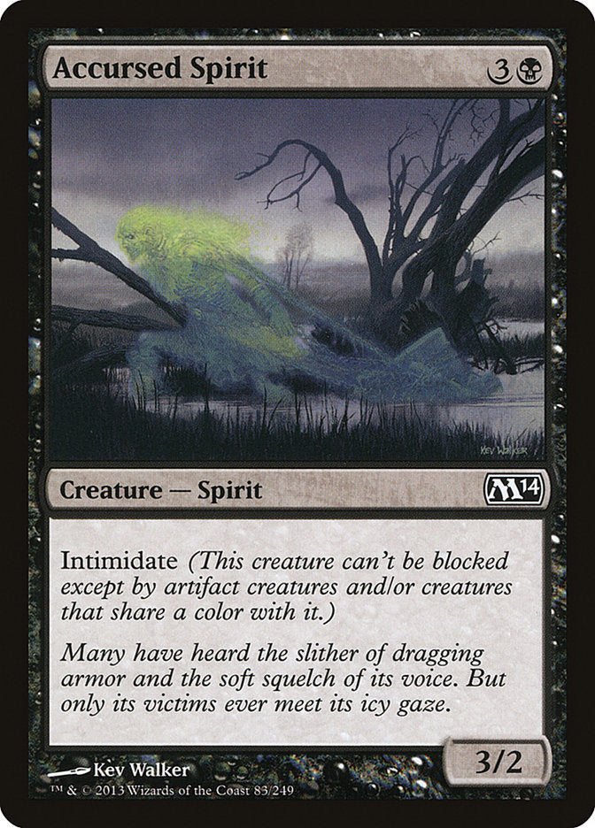 Accursed Spirit [Magic 2014] (M14 83)