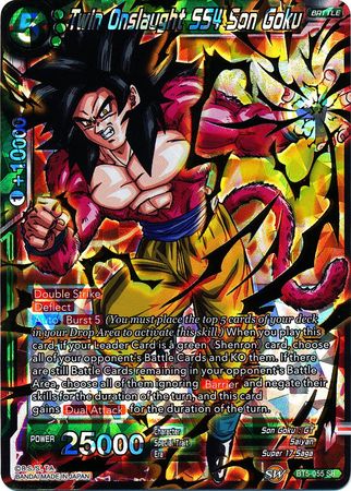 Twin Onslaught SS4 Son Goku [BT5-055]