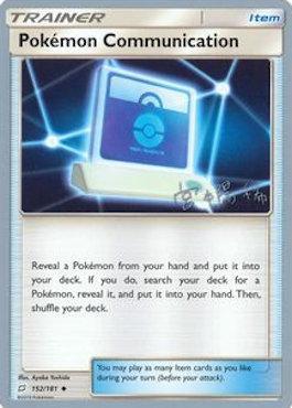 Pokémon Communication (152/181) (Pikarom Judge - Haruki Miyamoto) [World Championships 2019]