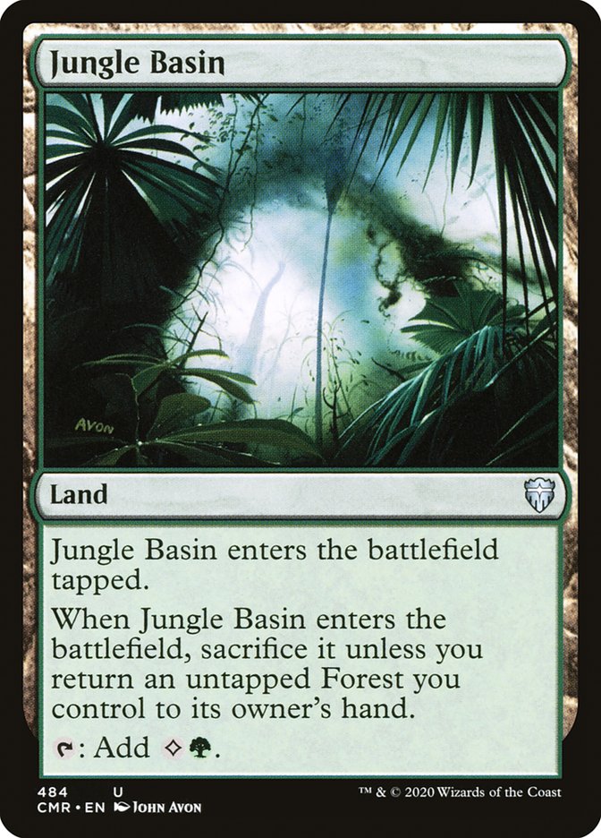 Jungle Basin [Commander Legends] (CMR 484)
