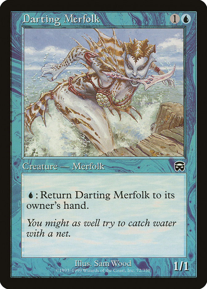 Darting Merfolk [Mercadian Masques] (MMQ 72)