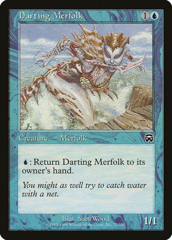 Darting Merfolk [Mercadian Masques] (MMQ 72)