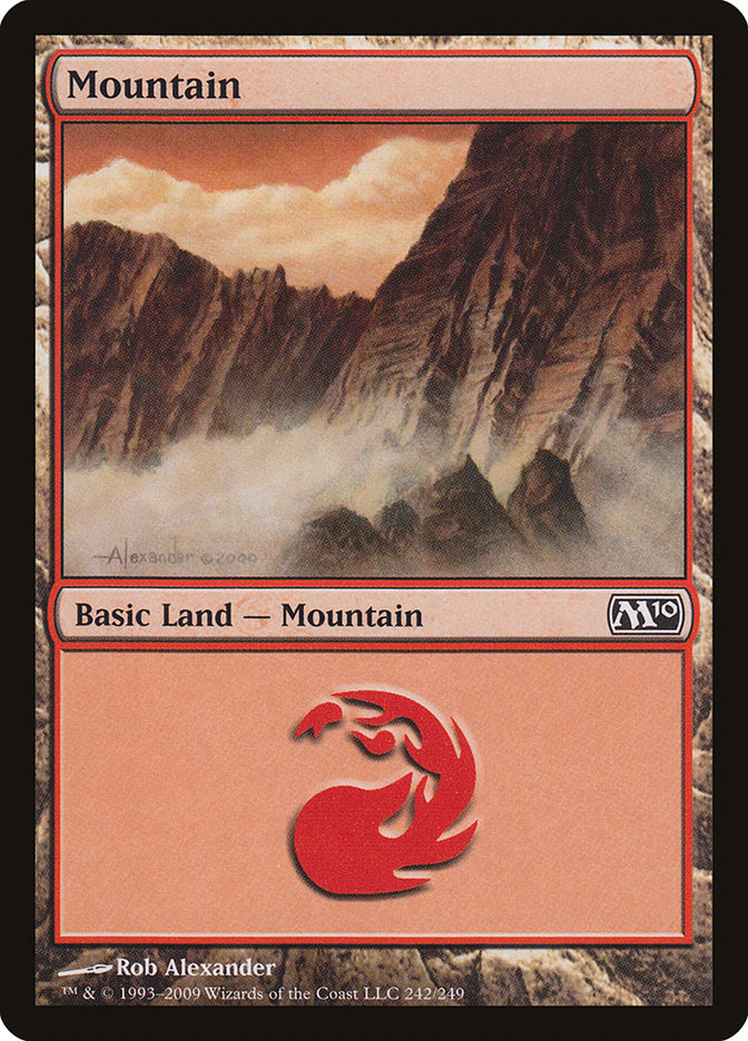 Mountain (#242) [Magic 2010] (M10 242)
