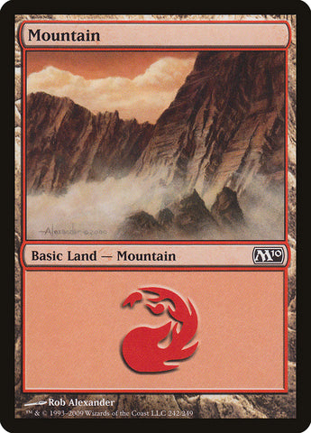 Mountain (#242) [Magic 2010] (M10 242)