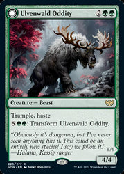 Ulvenwald Oddity // Ulvenwald Behemoth [Innistrad: Crimson Vow] (VOW 225)