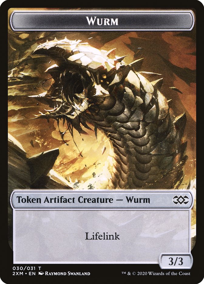 Wurm (030) Token [Double Masters]